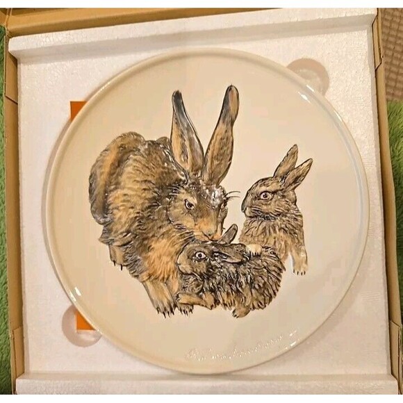 VINTAGE 1975 GOEBEL MOTHERS SERIES FIRST EDITION COLLECTOR PLATE W GERMANY & Box - Picture 2 of 9